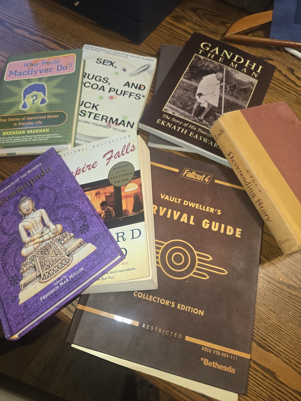Vintage Book Collection Brown & Purple